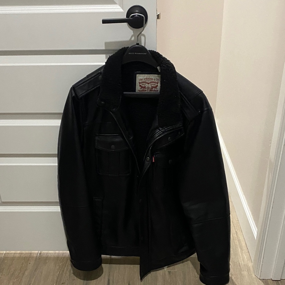 Levi's Black Military Field Jacket